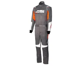 Simpson Medium Alloy/Orange/White Airspeed Suit