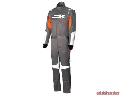 Simpson Medium Alloy/Orange/White Airspeed Suit - AS05221