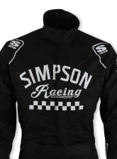 Simpson XXL Black Checkers Racing Suit CK02521                                     - CK02521 - Image 5