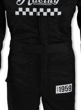 Simpson XXL Black Checkers Racing Suit CK02521                                     - CK02521 - Image 6