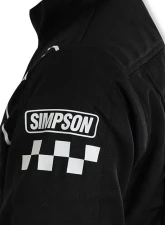 Simpson XXL Black Checkers Racing Suit CK02521                                     - CK02521 - Image 7