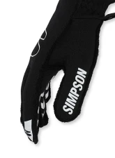 Simpson Racing Black X-Large Endurance Racing Gloves                                     - EGXK - Image 3