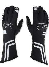 Simpson Racing Black X-Large Endurance Racing Gloves                                     - EGXK - Image 6
