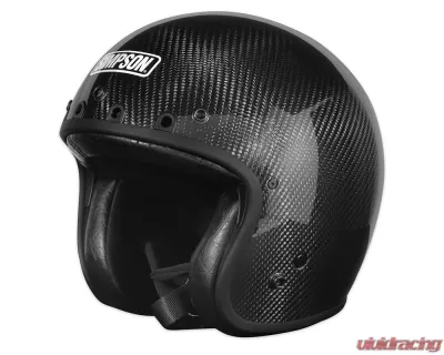 Simpson Motorcycle Carbon Fiber Chopper Helmet US - 2X-Large - CHOPC2X