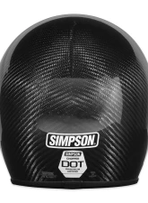 Simpson Motorcycle Carbon Fiber Chopper Helmet US - 2X-Large                                     - CHOPC2X - Image 5