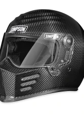 Simpson Motorcycle Outlaw Bandit Carbon Fiber Helmet - Medium Size                                     - OB3CMD - Image 9