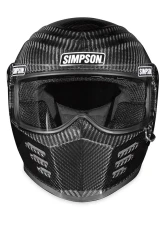 Simpson Motorcycle Outlaw Bandit Carbon Fiber Helmet - Medium Size                                     - OB3CMD - Image 2