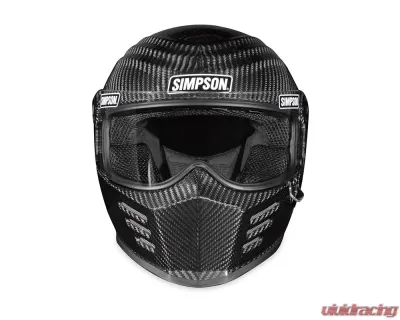 Simpson Motorcycle Outlaw Bandit Carbon Fiber Helmet - Medium Size - OB3CMD