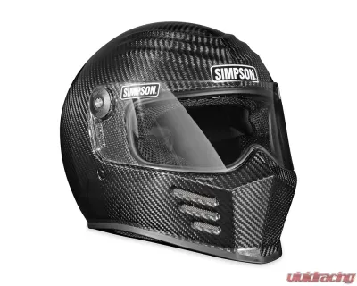 Simpson Motorcycle Outlaw Bandit Carbon Fiber Helmet - Medium Size - OB3CMD