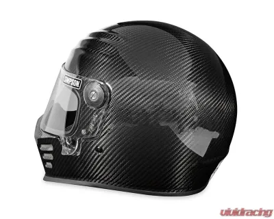 Simpson Motorcycle Outlaw Bandit Carbon Fiber Helmet - Medium Size - OB3CMD
