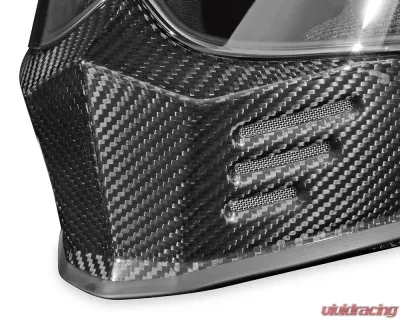 Simpson Motorcycle Outlaw Bandit Carbon Fiber Helmet - Medium Size - OB3CMD