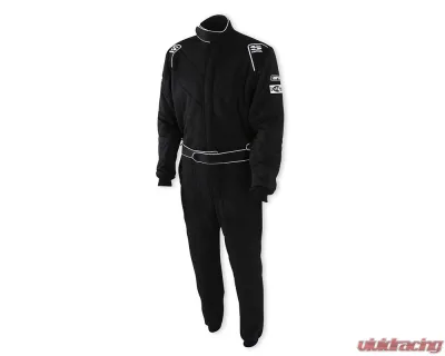 Simpson Racing 6G SFI 20 Black Suit - Extra Large Size - 4802451