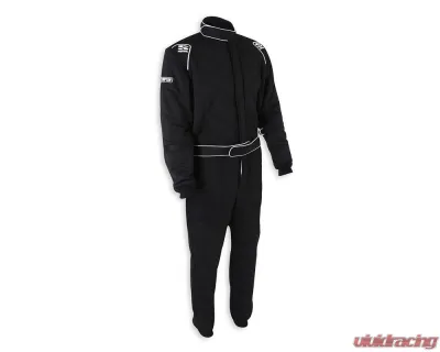 Simpson Racing 6G SFI 20 Black Suit - Extra Large Size - 4802451