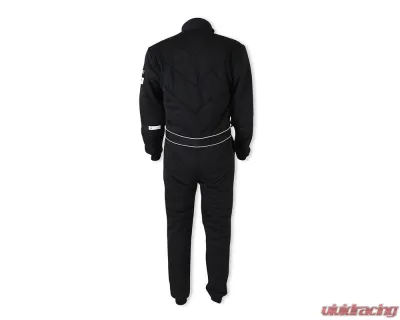 Simpson Racing 6G SFI 20 Black Suit - Extra Large Size - 4802451