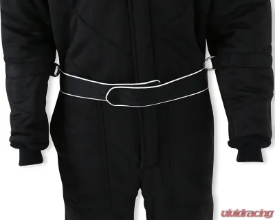 Simpson Racing 6G SFI 20 Black Suit - Extra Large Size - 4802451