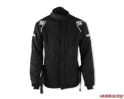 Simpson Racing Drag 5G SFI 15 Black Jacket w/ Arm Restraints - Extra Large Size - 4902454