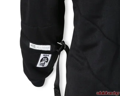 Simpson Racing Drag 5G SFI 15 Black Jacket w/ Arm Restraints - Extra Large Size - 4902454