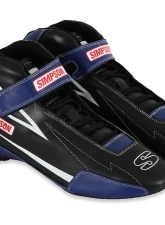 Simpson Racing Supercoil Shoes Black/Blue - Size 11.5                                     - SC115B - Image 4