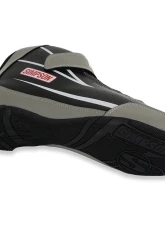 Simpson Racing Supercoil Shoes Black/Grey - Size 11                                     - SC110G - Image 7