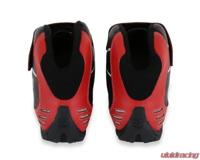 Simpson Racing Supercoil Shoes Black/Red - Size 11 - SC110R