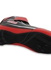 Simpson Racing Supercoil Shoes Black/Red - Size 11                                     - SC110R - Image 7
