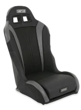 Simpson Racing Vortex II Off-Road Suspension Seat - Black | Charcoal                                     - S104-305 - Image 3