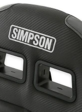 Simpson Racing Vortex II Off-Road Suspension Seat - Black | Charcoal                                     - S104-305 - Image 6