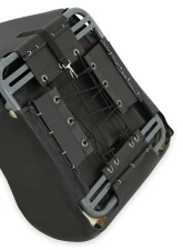 Simpson Racing Vortex II Off-Road Suspension Seat - Black | Charcoal                                     - S104-305 - Image 8