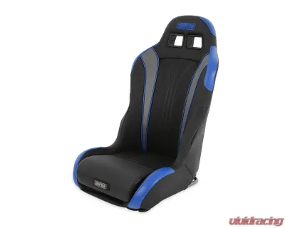 Simpson Racing Vortex II Off-Road Suspension Seat - Black | Blue - S104-307