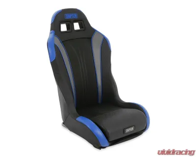Simpson Racing Vortex II Off-Road Suspension Seat - Black | Blue - S104-307