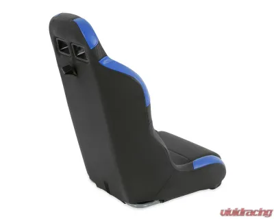 Simpson Racing Vortex II Off-Road Suspension Seat - Black | Blue - S104-307