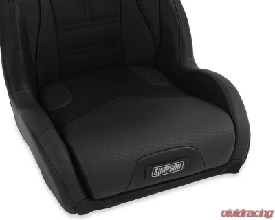 Simpson Racing Pro Sport Off-Road Suspension Seat - Black | Black - S107-304