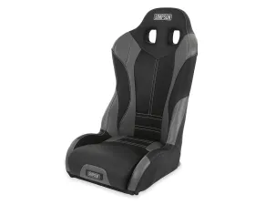 Simpson Racing Pro Sport Off-Road Suspension Seat - Black | Charcoal | Gray