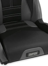 Simpson Racing Pro Sport Off-Road Suspension Seat - Black | Charcoal | Gray                                     - S107-305 - Image 7