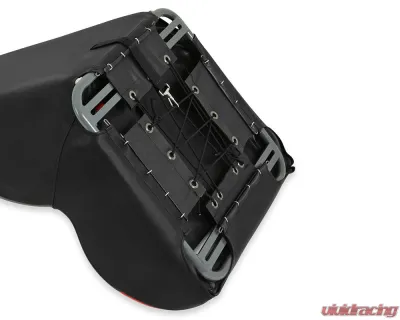 Simpson Racing Pro Sport Off-Road Suspension Seat - Black | Red | Gray - S107-306