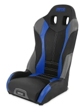 Simpson Racing Pro Sport Off-Road Suspension Seat - Blue | Black | Grey                                     - S107-307 - Image 8