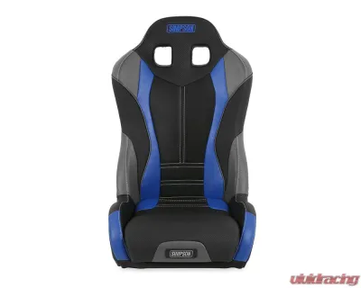 Simpson Racing Pro Sport Off-Road Suspension Seat - Blue | Black | Grey - S107-307