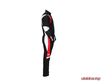 Simpson Medium Black/Red/White Supercoil DNA P1 Suit Alloy - SC02201