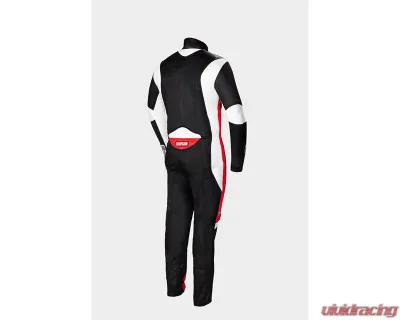 Simpson Medium Black/Red/White Supercoil DNA P1 Suit Alloy - SC02201