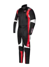 Simpson Medium Black/Red/White Supercoil DNA P1 Suit Alloy                                     - SC02201 - Image 7