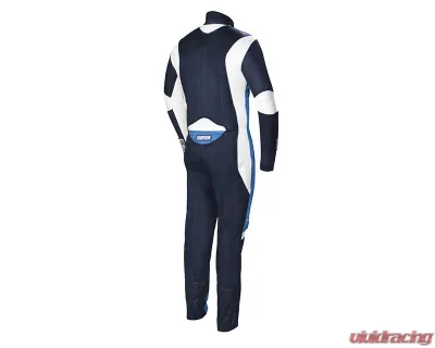 Simpson Medium Navy/Bush Blue/White Supercoil DNA P1 Suit Alloy - SC04201