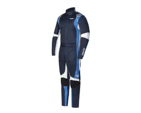 Simpson Large Navy/Bush Blue/White Supercoil DNA P1 Suit Alloy