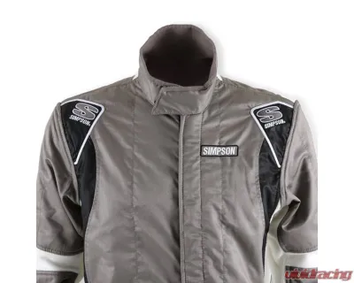 Simpson Small Alloy/Black/White Supercoil DNA P1 Suit Alloy - SC05101