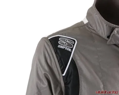 Simpson Small Alloy/Black/White Supercoil DNA P1 Suit Alloy - SC05101