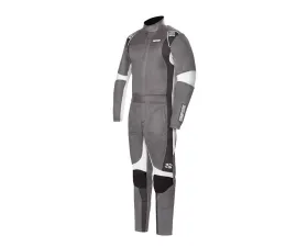 Simpson Large SAlloy/Black/White upercoil DNA P1 Suit Alloy