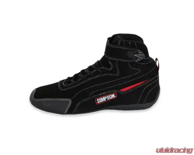 Simpson Turbine Youth High Top Shoes - Size  1 - TU0100BK