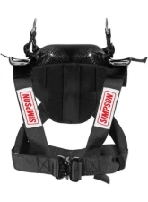 Simpson Medium Racing Hybrid Pro Lite Head and Neck Restraint                                     - HYPLMED11PAFIA - Image 5