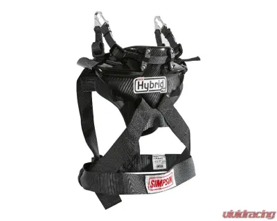 Simpson Medium Racing Hybrid Pro Lite Head and Neck Restraint - HYPLMED11PAFIA
