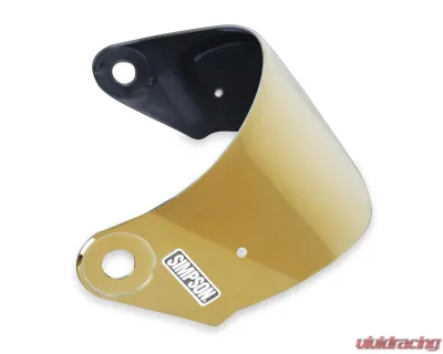 Simpson Motorcycle Mod Bandit Ext Shield Gold - MBGSE