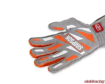 Simpson Airspeed Racing Gloves, Size Large, Black, Durable Material, ASAXL Fitment - ASAXL